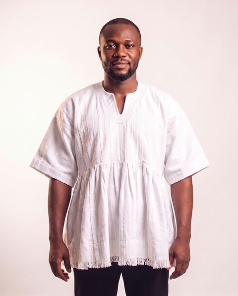 White Fugu Smock