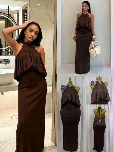 Halter Bodycon dress