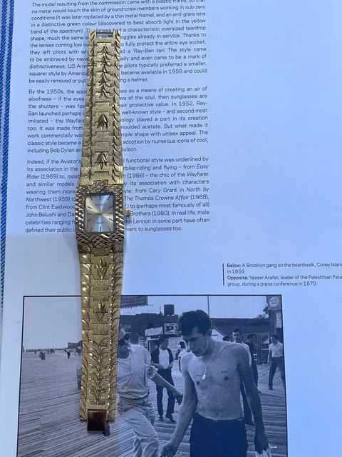 Gold watch
